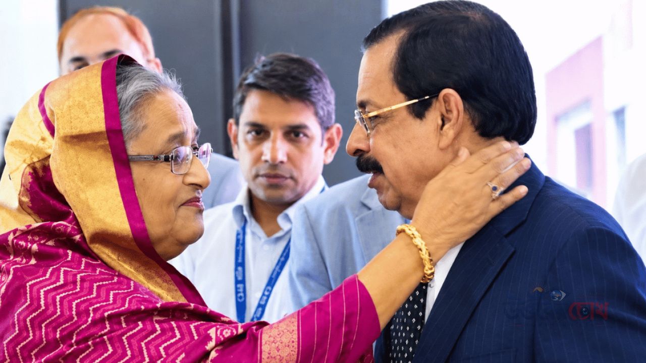 শেখ হাসিনার অনুপস্থিতিতে আওয়ামী লীগের সভাপতি শেখ সেলিম 