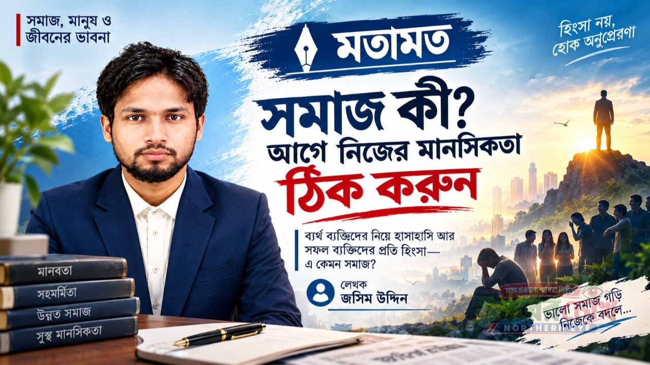 সমাজের সমস্যা আসলে কোথায় —মানুষে, নাকি মানসিকতায়?